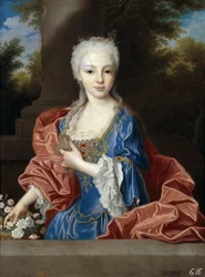 Mariana Victoria af Spanien 1718-1781, før 1725.