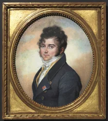 Portræt af en mand, ca. 1810 .