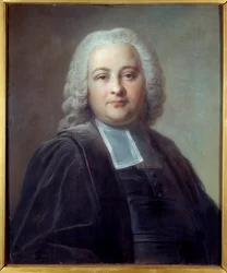Portræt af Chretien Guillaume de Lamoignon de Malesherbes (1721-1794) Kongens advokat under konventionen. Pastel af Jean Valade (1709-1787)