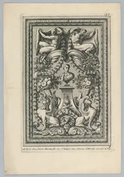 Ark fra sættet, "Peaneaux Ornaments for... Paneling"