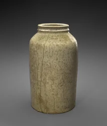Krukke, c. 1850-1860 (alkalisk glaseret stentøj)