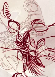 Elegante botaniske linjer