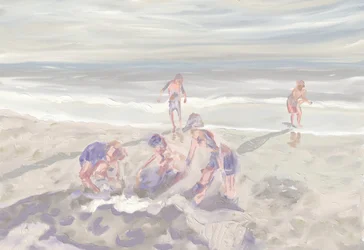 Drømmende strandleg
