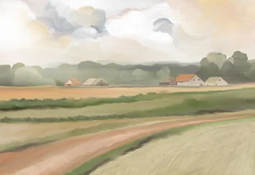 Landlige marker