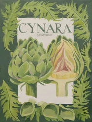 Cynara (artiskok) (akryl)