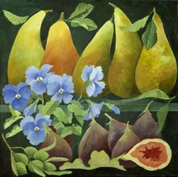 Blandet frugt, 2013 (akryl på lærred)