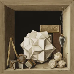 Geometri, 2004 (wc på papir)