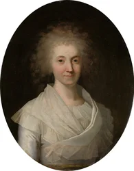 Danish: Portræt af Maren Juel Portrait of Maren Juel