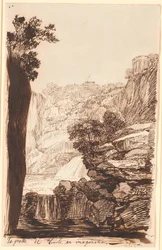 Den imaginære grotte i Tivoli