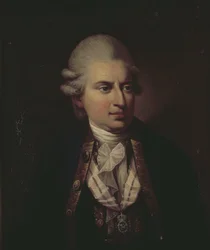 Portræt af grev Johann Friedrich Struensee 1737-1772.