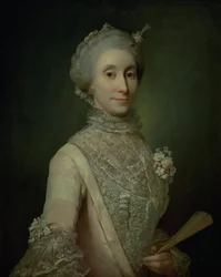 Portræt af grevinde Caroline Schimmelmann(?)