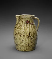 Kande, ca. 1868-1900 (alkalisk glaseret stentøj)