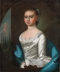 Polly Ouldfield fra Winyah, ca. 1761.