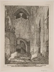 Det indre af St. Catharina Kirken i Hamburg