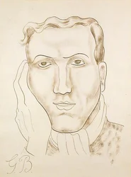 Portræt af George Barker