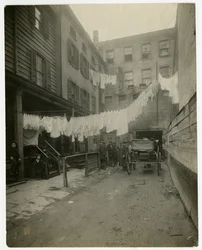 11 Christopher Street, Greenwich Village, New York, USA, ca. 1917-20 (foto af gelatinesølv)