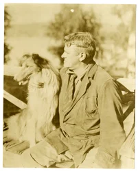 Albert Payson Terhune, forfatter, ca. 1916-28 (foto af gelatinesølv)