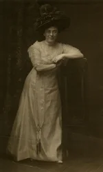 Beals selvportræt, ca. 1905-40 (foto af gelatinesølv)