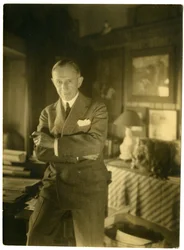 John McCutcheon, tegneserietegner fra Chicago, ca. 1905-40 (foto af gelatinesølv)