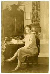 Dommer Jean Norris fra New York, ca. 1926 (foto af gelatinesølv)