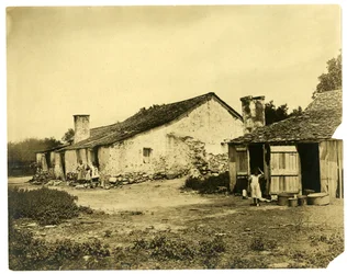 "Mexicansk" hus i Texas nær San Antonio
