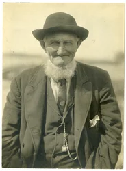 Onkel Charley Sennett fra Barley Bailey Island, Maine, ca. 1907-09 (foto af gelatinesølv)