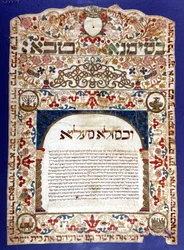 Jødisk ægteskabskontrakt, ""Ketubah""