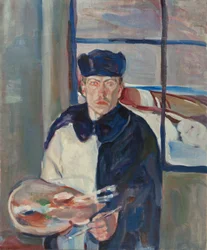Vintert Selvportræt, 1910-11