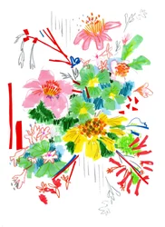 Blomsterskitse 2, 2014