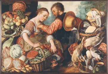 Markedsscene, 1567.