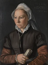 Portræt af en ung kvinde, 1562.