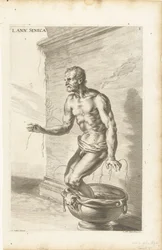 Seneca, graveret af Richard Collin