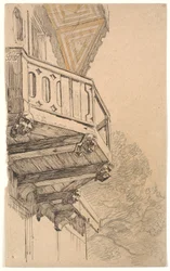 En fløj af H.C. Aggersborgs villa i Classens Have