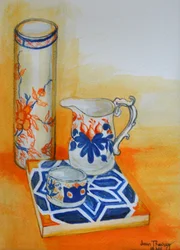 Kinesisk skål og fliser, 1999,