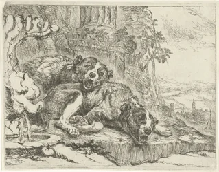 To liggende hunde Hunde (serietitel)
