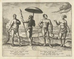 To mænd fra Cananor og et par fra Malabar