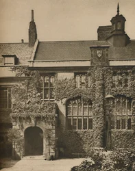 Great Hall Where The Brothers of the Charterhouse Dine, c1935.