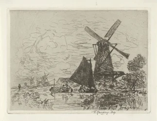 Vindmøller nær Rotterdam