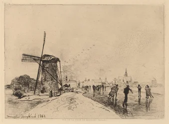 Udsigt over landsbyen Maaslins