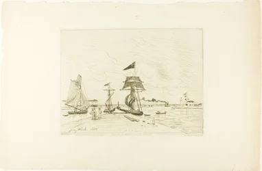 Træmole, Honfleur Port