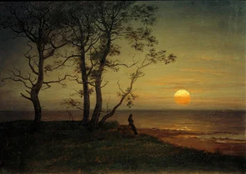 Strand i måneskin