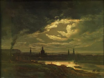 Natudsigt over Dresden