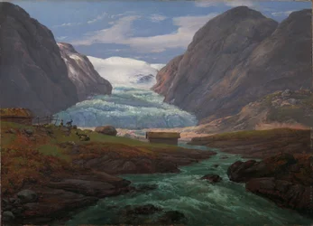 Udsigt over Nigardsbreen i Jostedalen
