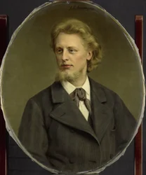 Portræt af Jacques Fabrice Herman Perk (1859-1881)