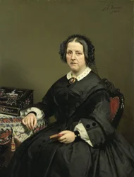 Wilhelmina Margaretha van den Bosch (1807-74). Hustru til Gerard Johan Lost van Themaat