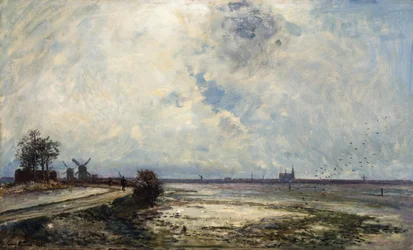 Hollandsk landskab