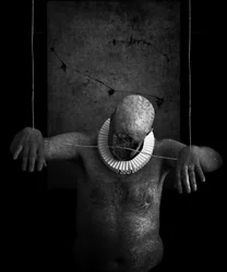 A clowns death (serie), 2014 (fotokunst digital kunst)
