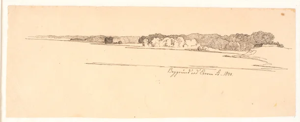 Baggrund ved Esrum Sø