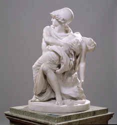 Mars og Venus (Carrara marmor)