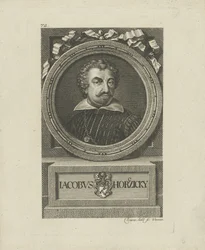 Portræt af Jakub Horcicky z Tepence 1575-1622.